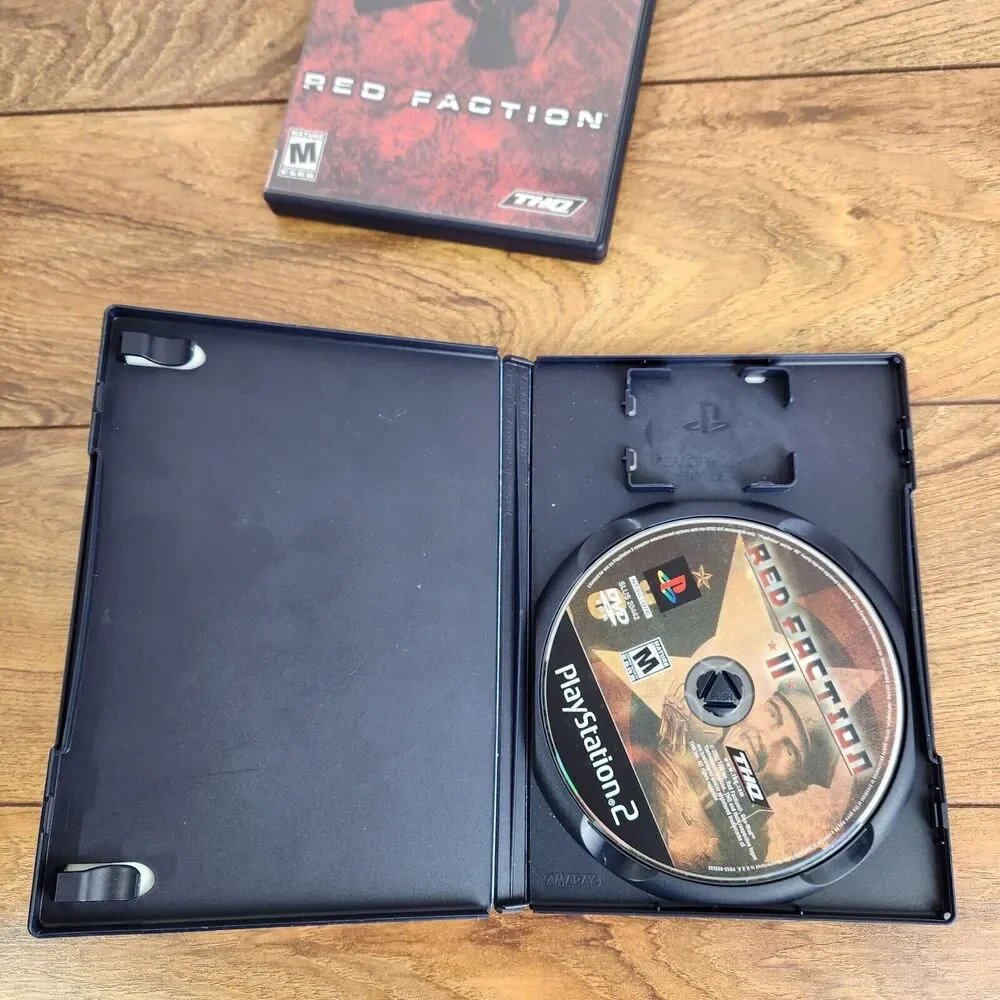 Red Faction I & II Sony PlayStation 2 Game Lot Tested and Working 1 & 2